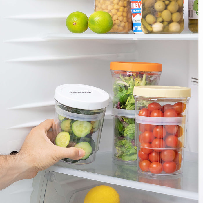 Recipientes de Cocina Ajustables y Herméticos InnovaGoods