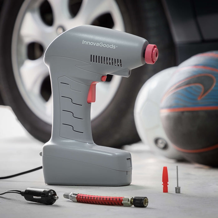 Compresor de Aire Portátil con LED InnovaGoods