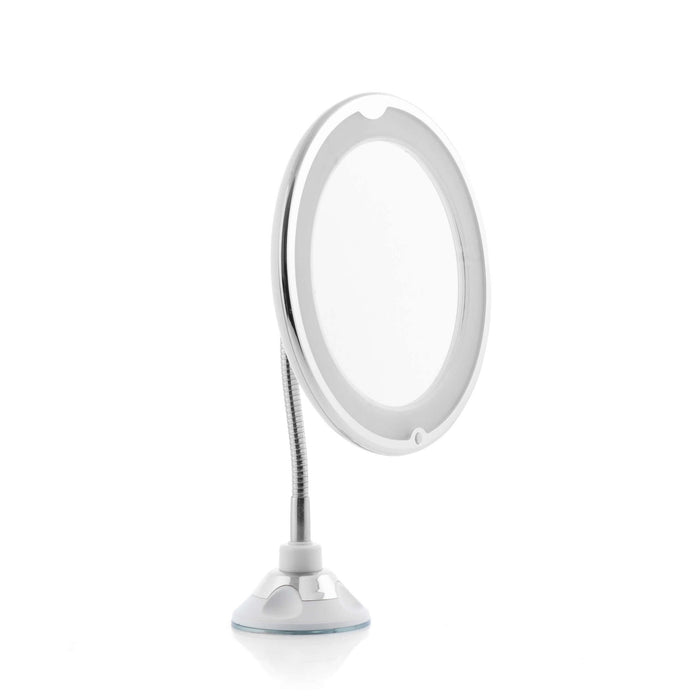Espejo de Aumento LED con Brazo Flexible y Ventosa InnovaGoods